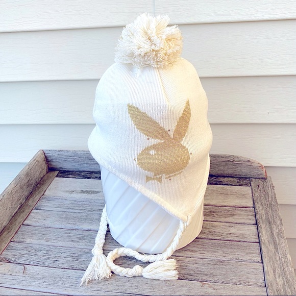 Playboy Pom Pom Hat | Poshmark